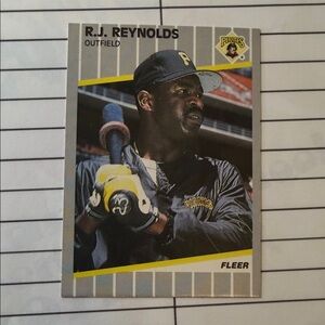 Fleer R.J. Reynolds Baseball Card